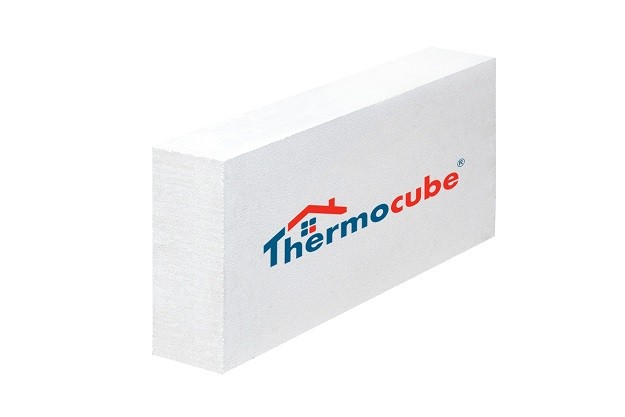 Блок газосиликатный Thermocube (КЗСМ), ровный, плотностью D500, шириной 150 мм, длиной 600 мм, высотой 250 мм.