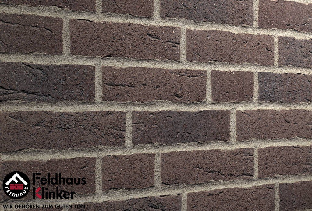 Фасадная плитка ручной формовки Feldhaus Klinker R697 Sintra geo NF14, 240*14*71 мм