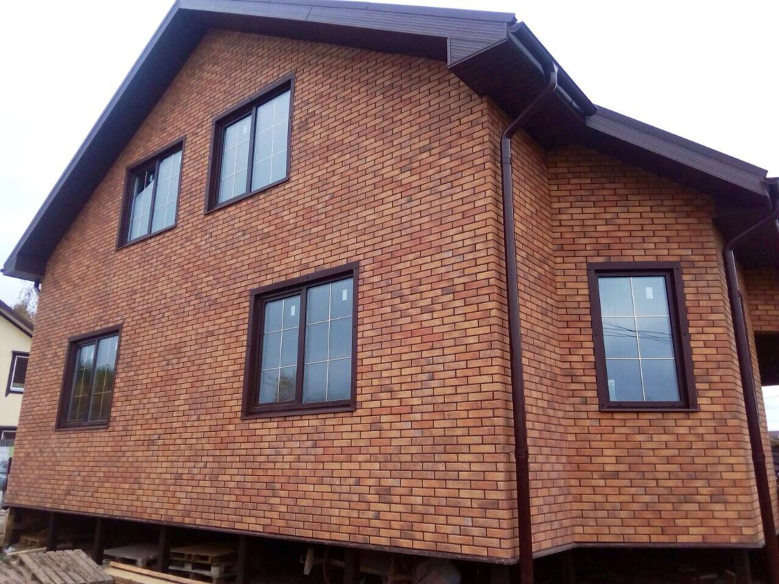 Loft Brick Curry, Толщина 30 мм, Фасадные Термопанели Rufford