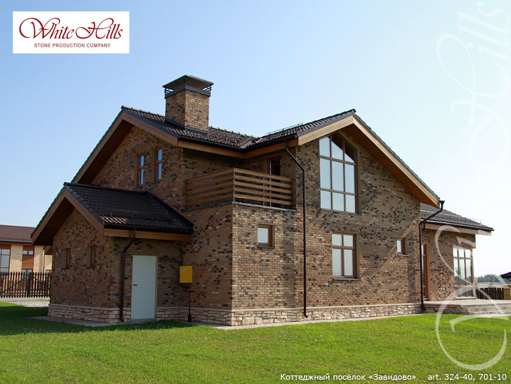 Облицовочный камень White Hills, Кельн Брик, цвет 324-40