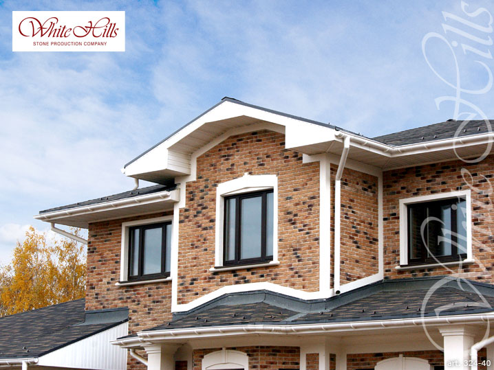 Облицовочный камень White Hills, Кельн Брик, цвет 324-40