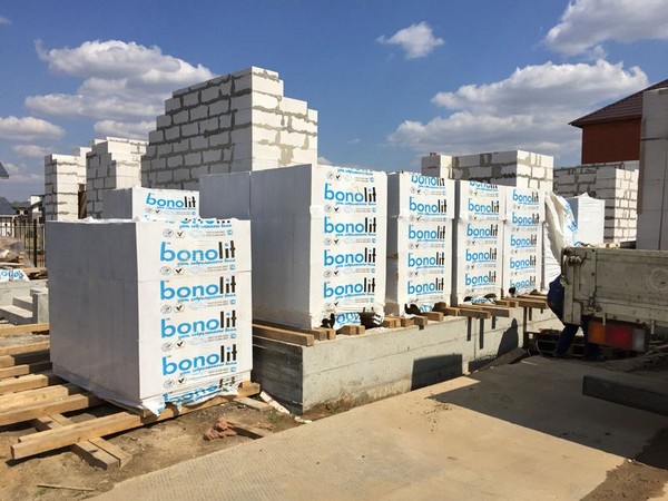 Газобетонные блоки Bonolit (Старая Купавна) D400 В2 600х250х175
