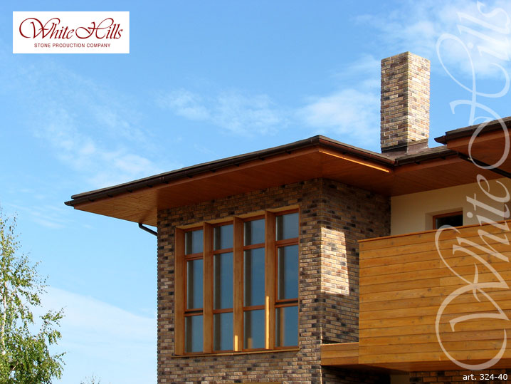 Облицовочный камень White Hills, Кельн Брик, цвет 324-40