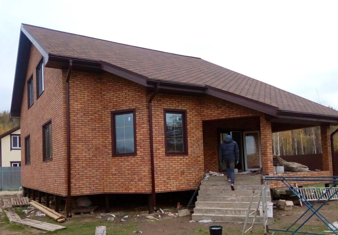 Loft Brick Curry, Толщина 30 мм, Фасадные Термопанели Rufford