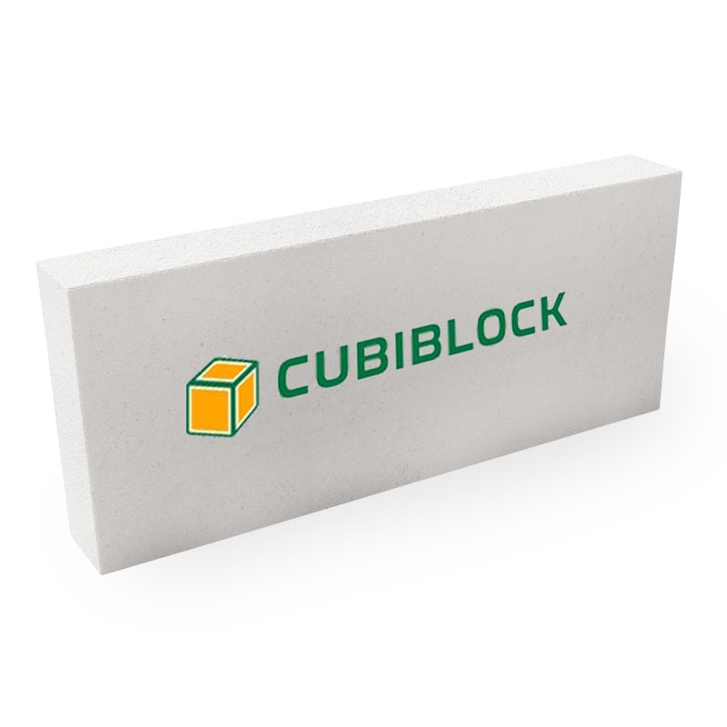 Газобетонный блок CUBIBLOCK D600 B3,5 F100 625х200х100 ровный
