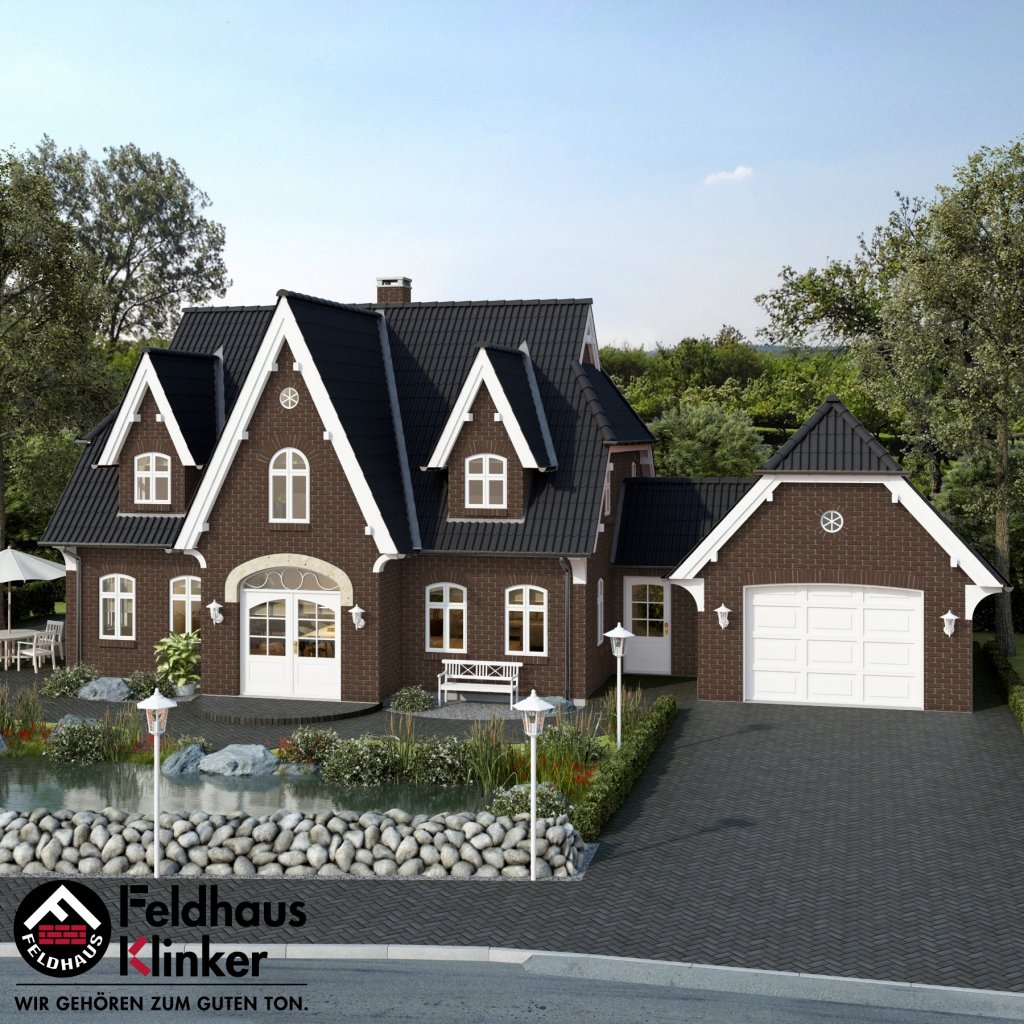 Фасадная плитка ручной формовки Feldhaus Klinker R540 geo senso NF14, 240*14*71 мм
