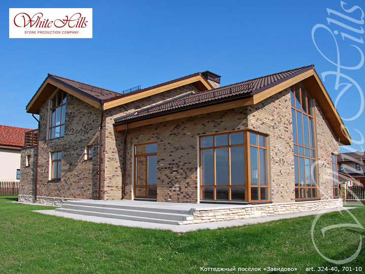 Облицовочный камень White Hills, Кельн Брик, цвет 324-40